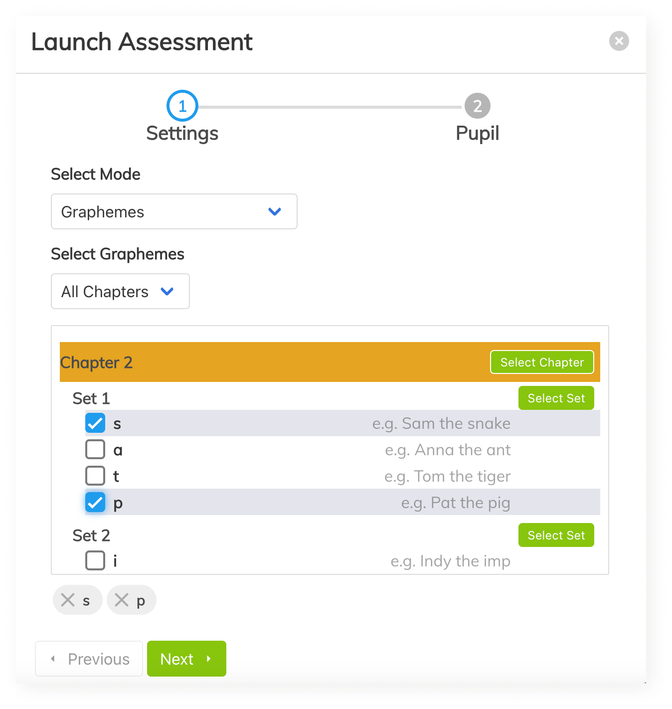 Phonics assessment tool for Grade 1 screening preparation